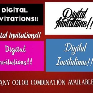 Digital invitations